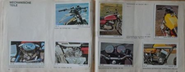 Americana "Motorrad Parade" Motorbike-Scrapbook 1970 (2447)